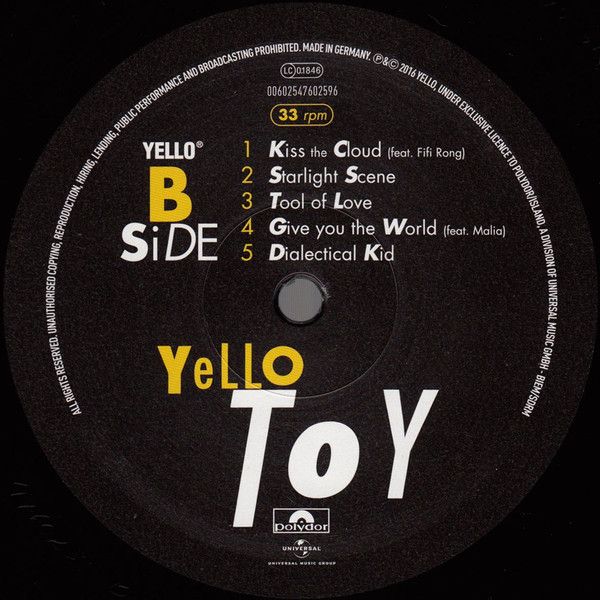 Платівка Yello – Toy|Привіт-Іграшка(2xLP)