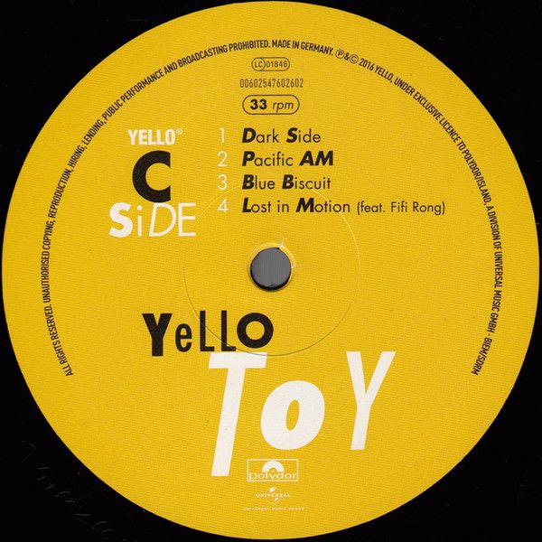 Платівка Yello – Toy|Привіт-Іграшка(2xLP)