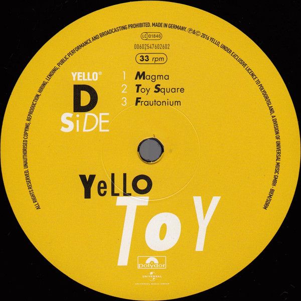 Платівка Yello – Toy|Привіт-Іграшка(2xLP)