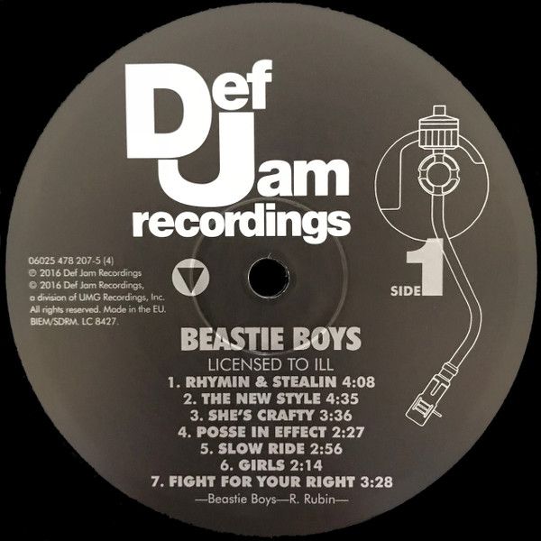 Платівка Beastie Boys – Licensed To Ill