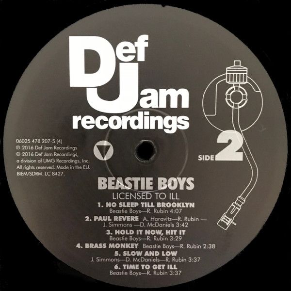 Платівка Beastie Boys – Licensed To Ill
