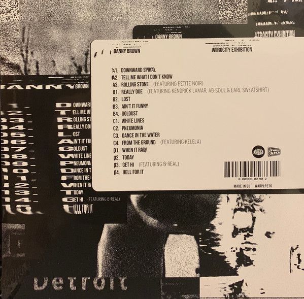 Платівка Danny Brown – Atrocity Exhibition |Денні Браун(2xLP)