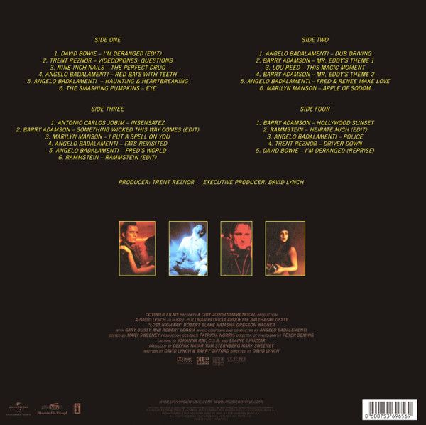 Платівка Lost Highway (Original Motion Picture Soundtrack)|Саундтрек Загублене шосе (2LP)