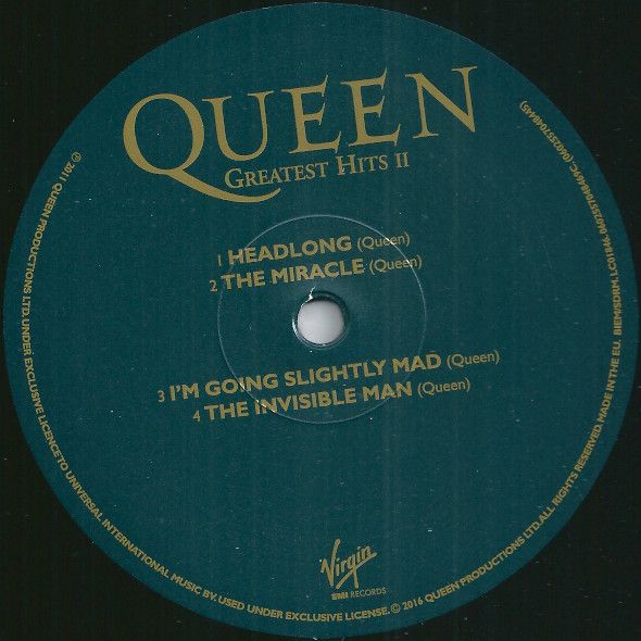 Платівка Queen - Greatest Hits II|Королева(2xLP)