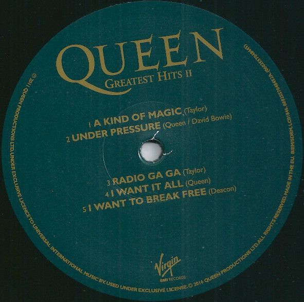Платівка Queen - Greatest Hits II|Королева(2xLP)