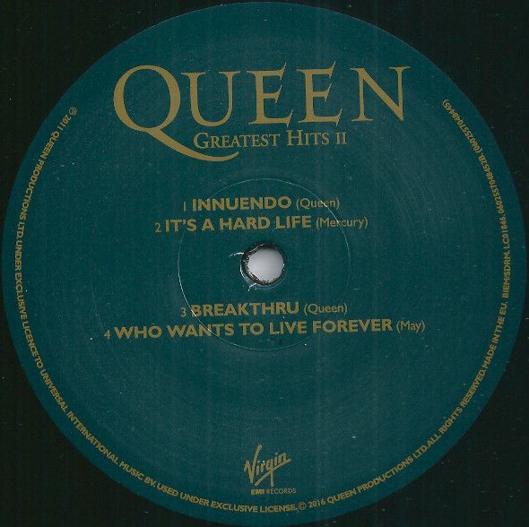 Платівка Queen - Greatest Hits II|Королева(2xLP)