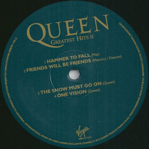 Платівка Queen - Greatest Hits II|Королева(2xLP)