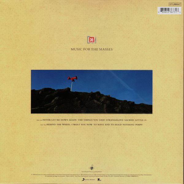 Платівка Depeche Mode – Music For The Masses | Депеш Мод