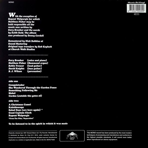 Платівка Procol Harum – Procol Harum|Прокол Харум