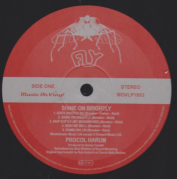 Платівка Procol Harum – Shine On Brightly|Прокол Харум-Сяйте яскраво