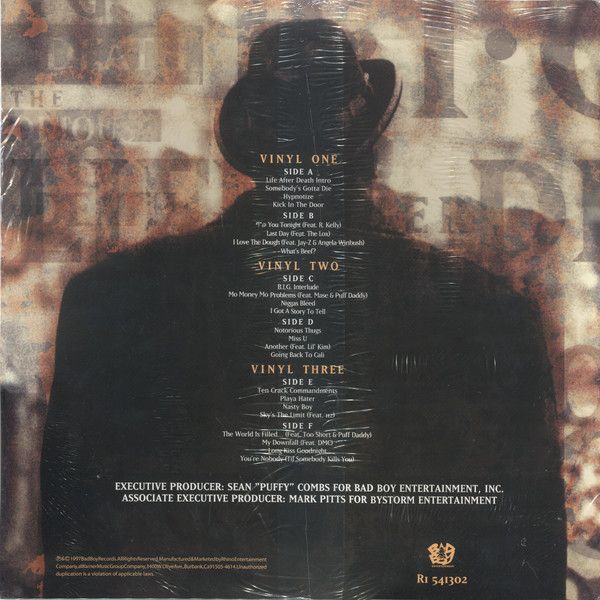 Платівка The Notorious B.I.G. – Life After Death|Славнозвісний ВЕЛИКИЙ(3xLP)