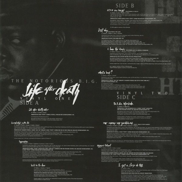 Платівка The Notorious B.I.G. – Life After Death|Славнозвісний ВЕЛИКИЙ(3xLP)