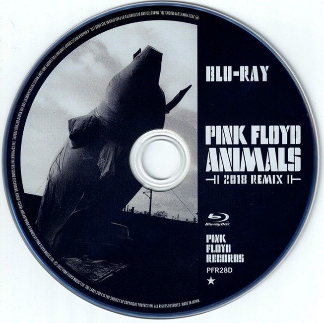 Платівка Pink Floyd – Animals (2018 Remix)(Vinyl+CD+DVD|Пінк Флойд-Тварини