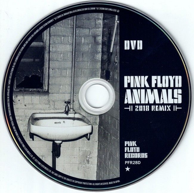 Платівка Pink Floyd – Animals (2018 Remix)(Vinyl+CD+DVD|Пінк Флойд-Тварини