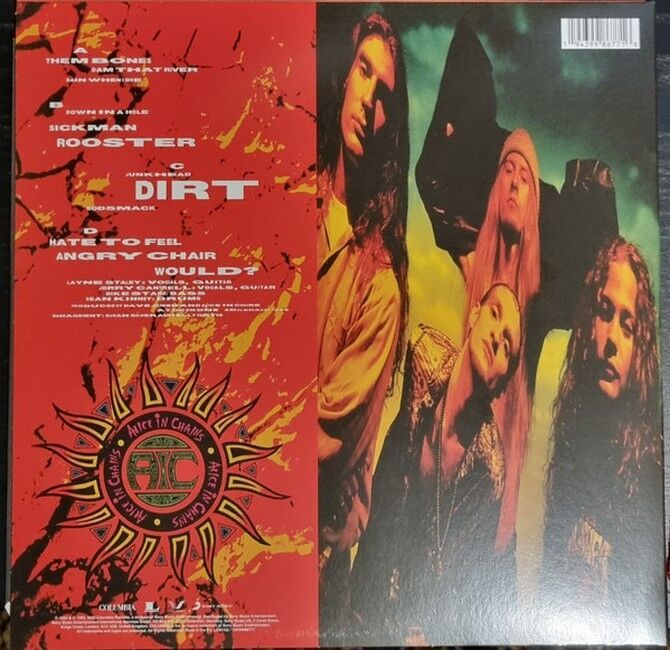 Платівка Alice In Chains – Dirt|Аліса в ланцюгах-Бруд(2xLP)