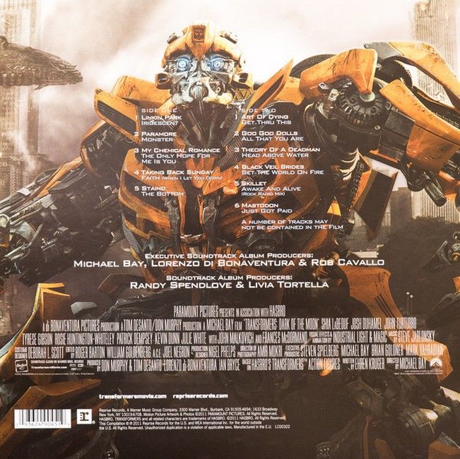 Various – Transformers: Dark Of The Moon - The Album (LP, Compilation, Limited Edition, Brown Vinyl)