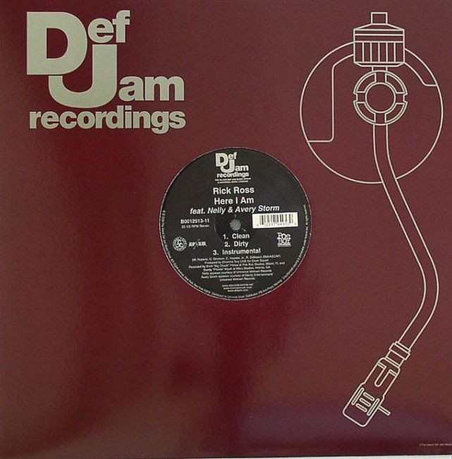 Rick Ross Feat. Nelly & Avery Storm – Here I Am (33 RPM Vinyl)