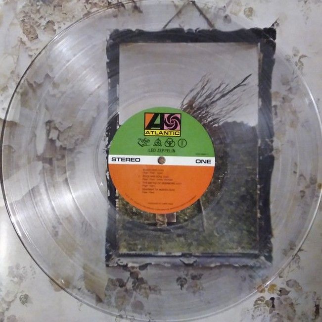 Led Zeppelin – Untitled (LP, Album, Reissue, Remastered, Repress, Stereo, Crystal Clear, 180G, Vinyl)