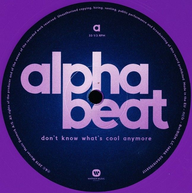 Alphabeat – Don't Know What's Cool Anymore (Purple Vinyl)