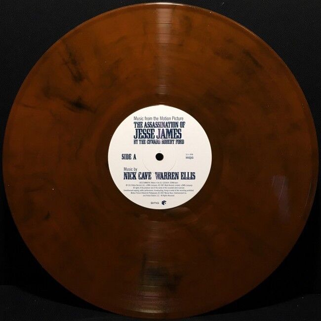 Nick Cave And Warren Ellis – The Assassination Of Jesse James By The Coward Robert Ford (Music From The Motion Picture) (LP, Limited Edition, Remastered, Brown Translucent) (Vinyl)