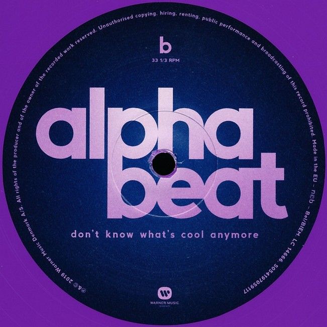 Alphabeat – Don't Know What's Cool Anymore (Purple Vinyl)
