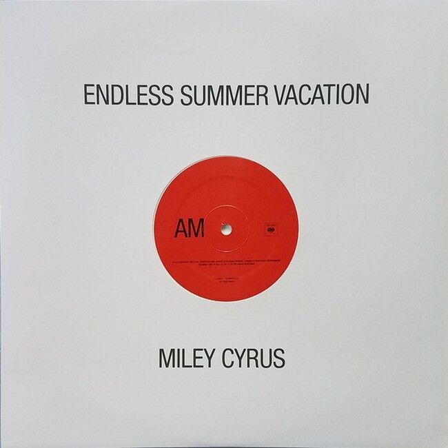 Miley Cyrus – Endless Summer Vacation (Limited Edition, White + Poster) (Vinyl)