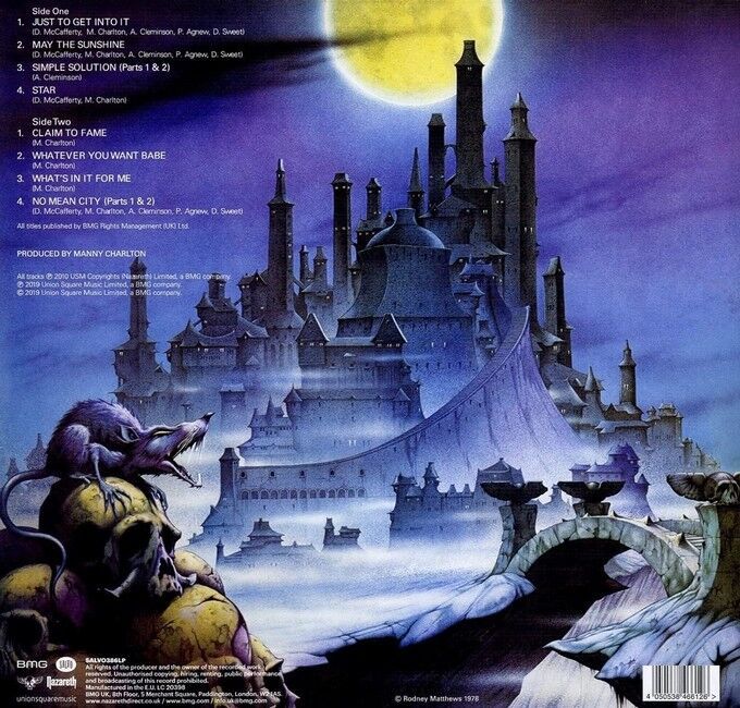 Платівка Nazareth – No Mean City|Назарет-Жодне місто(Green Vinyl)