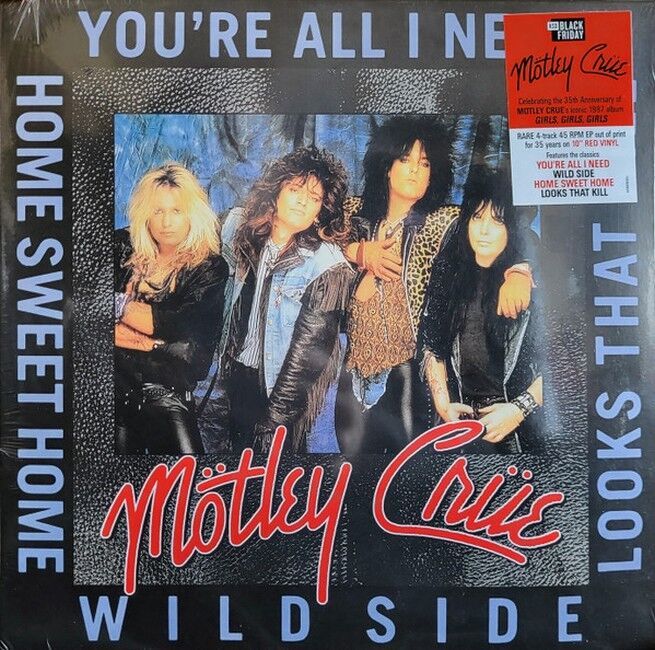 Платівка Motley Crue – You're All I Need|Мотлі Крю-"Ти все, що мені потрібно"