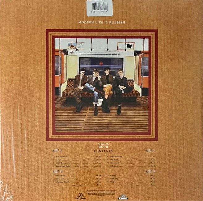 Платівка Blur – Modern Life Is Rubbish|Розмиття-Сучасне життя - це сміття(2xLP)