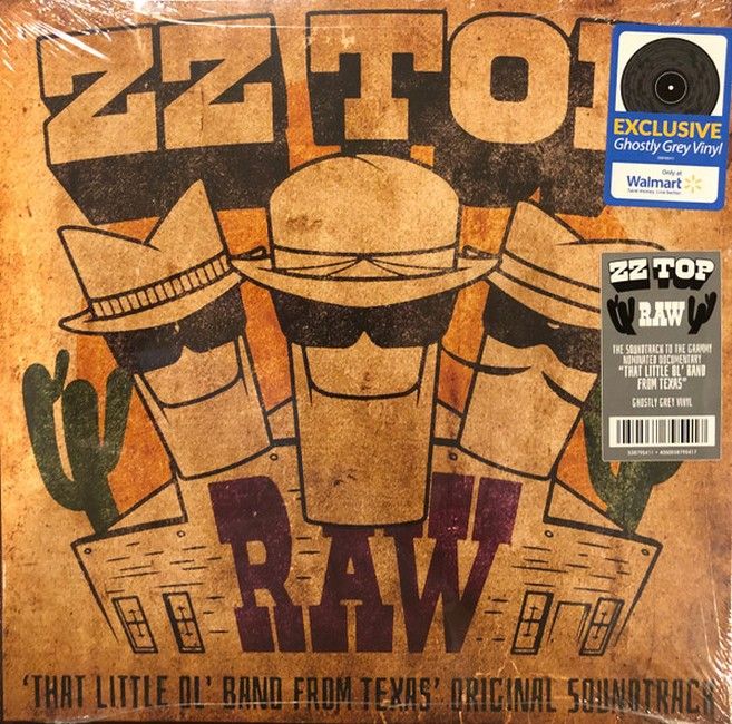 Платівка ZZ Top – Raw ('That Little Ol' Band From Texas' Original Soundtrack)|ZZ Топ-Raw (Оригінальний саундтрек до пісні "Той маленький старий гурт із Техасу"(Grey Vinyl)
