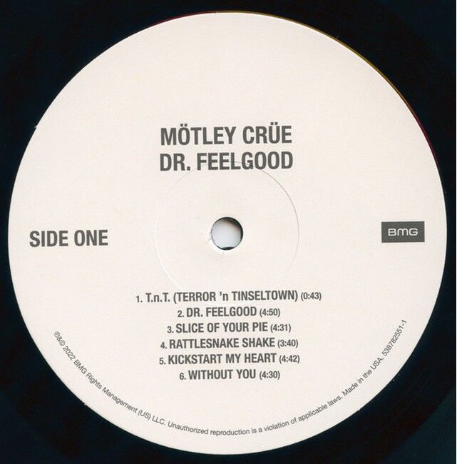 Платівка Motley Crue – Dr. Feelgood|Мотлі Крю-Доктор Філгуд