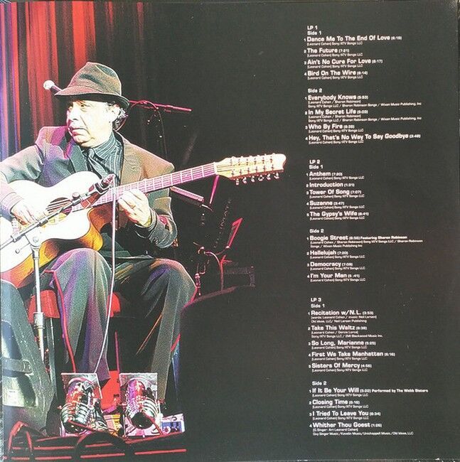 Leonard Cohen – Live In London (3LP, Album, 180 gram, Vinyl)