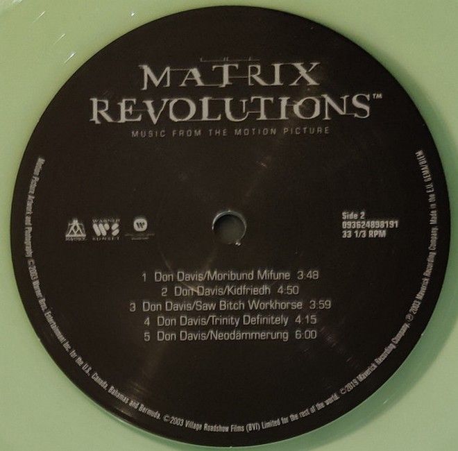 Платівка The Matrix Revolutions|Матричні революції(2xLP)