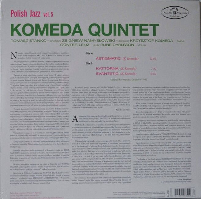 Komeda Quintet – Astigmatic (Vinyl)