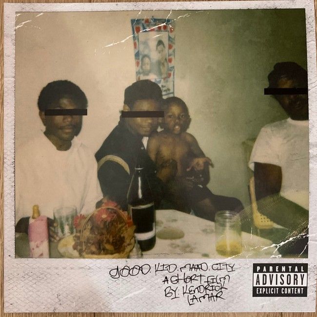 Kendrick Lamar - Good Kid,m.A.A.d City (2LP, Translucent Milky Clear Colored Vinyl)