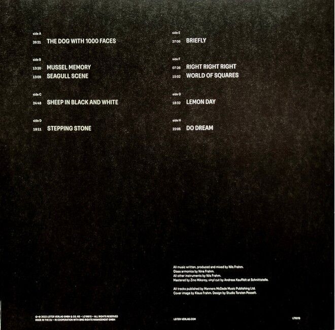 Платівка Nils Frahm – Music For Animals|Нільс Фрам-Музика для тварин(Box-set, 4xLP)