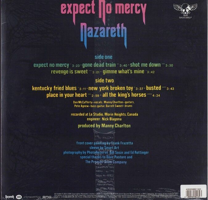 Платівка Nazareth – Expect No Mercy|Назарет-Не чекайте милосердя