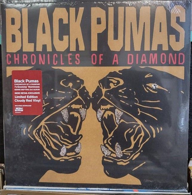 Платівка Black Pumas – Chronicles Of A Diamond (2xLP,Red Cloudy Vinyl)|Чорні пуми-Хроніки Алмазу