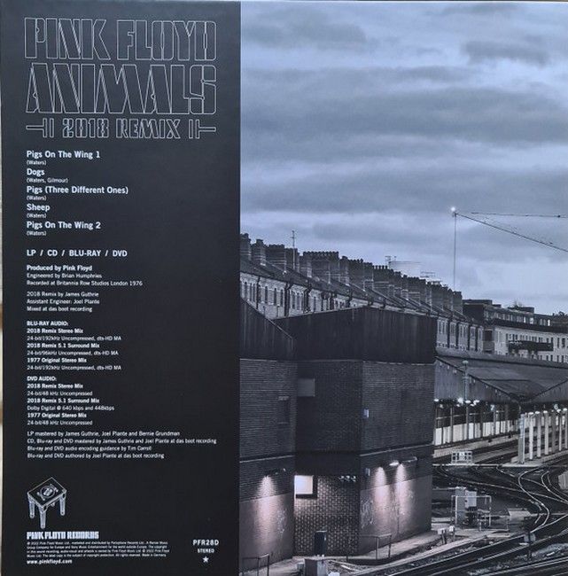 Платівка Pink Floyd – Animals (2018 Remix)(Vinyl+CD+DVD|Пінк Флойд-Тварини