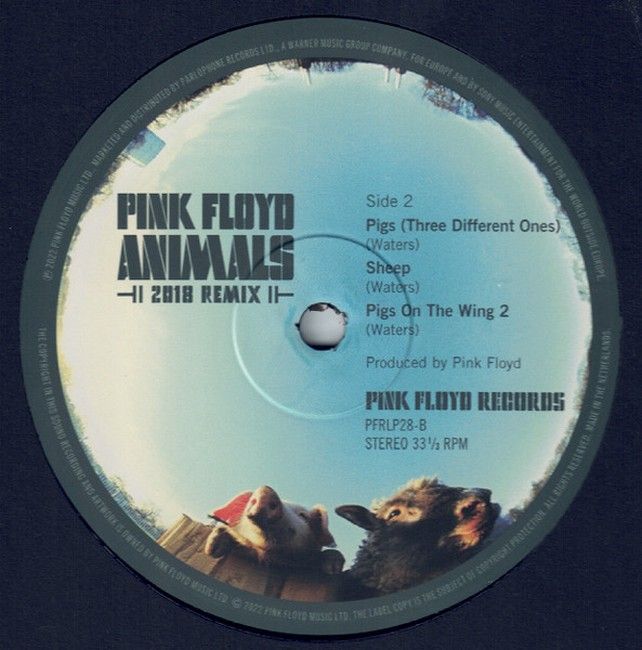 Платівка Pink Floyd – Animals (2018 Remix)(Vinyl+CD+DVD|Пінк Флойд-Тварини