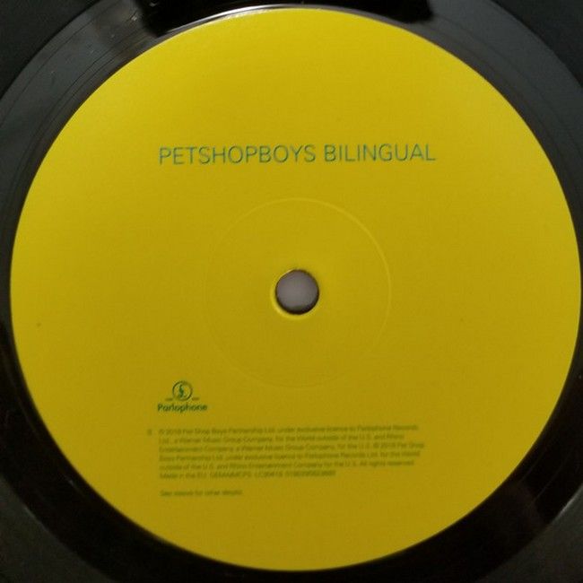 Petshopboys – Bilingual (LP, Album, Reissue, Remastered, 180g, Vinyl)