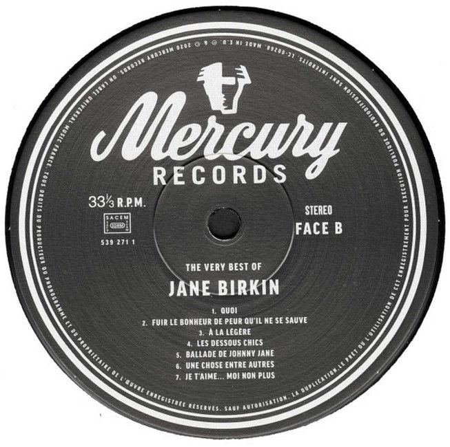 Jane Birkin - The Very Best Of (Vinyl)