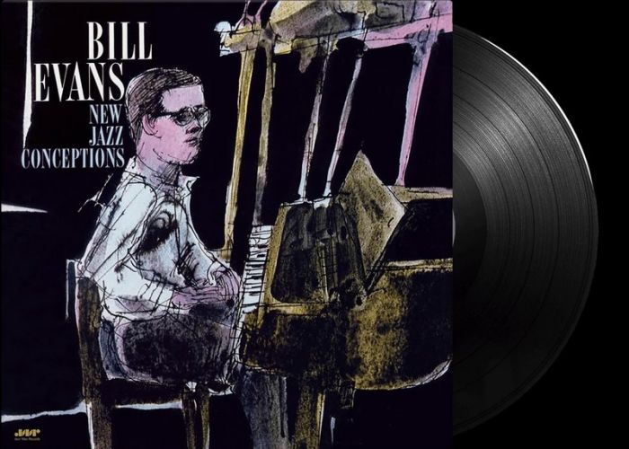 Bill Evans – New Jazz Conceptions (LP, Album, Reissue, 180g, Vinyl)