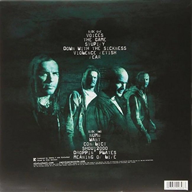 Disturbed – The Sickness (LP, Album, Limited Edition, Green Vinyl)
