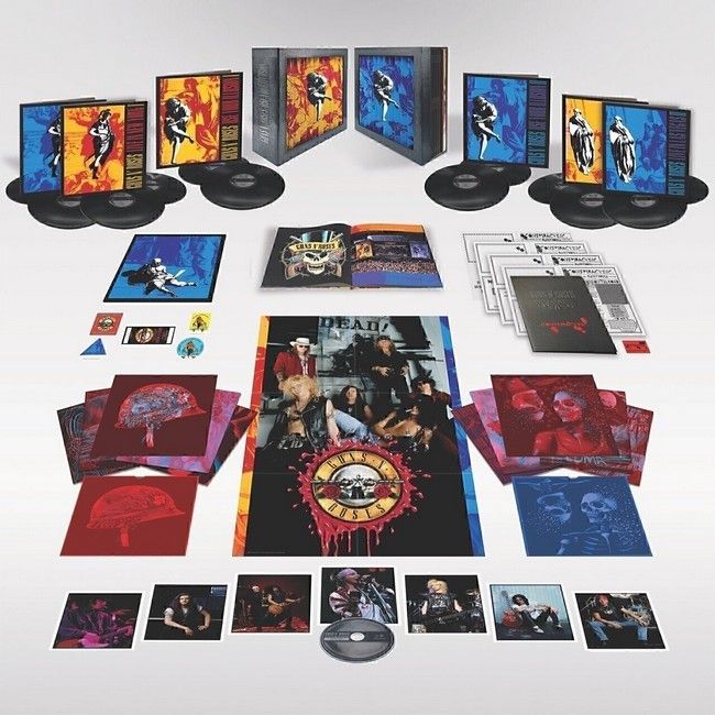 Guns N' Roses – Use Your Illusion I & II (Box-Set, 12LP, Blu-Ray, Compilation, Stereo, Vinyl)