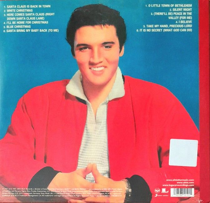 Платівка Elvis Presley – Elvis' Christmas Album|Елвіс Преслі-Різдвяний альбом Елвіса