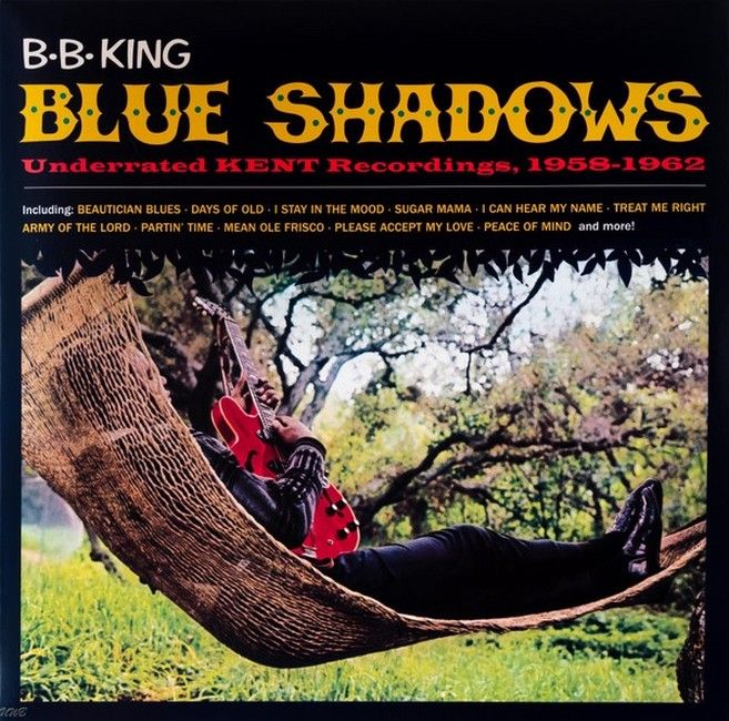 B.B. King – Blue Shadows - Underrated KENT Recordings, 1958-1962 (LP, Limited Edition, Reissue, Red Vinyl)