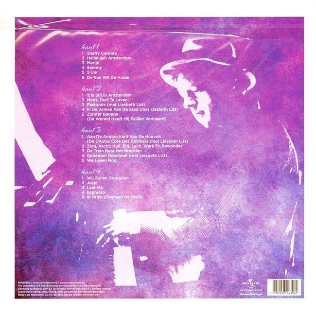 Платівка Ramses Shaffy – Laat Me|Рамзес Шаффі(2LP,Purple Vinyl)