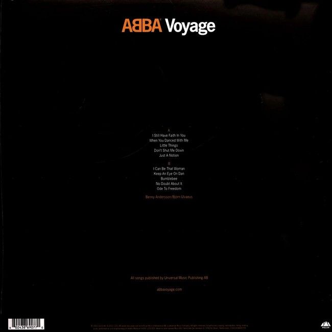 Платівка ABBA – Voyage|ABBA-Вояж(Picture Disc Vinyl)