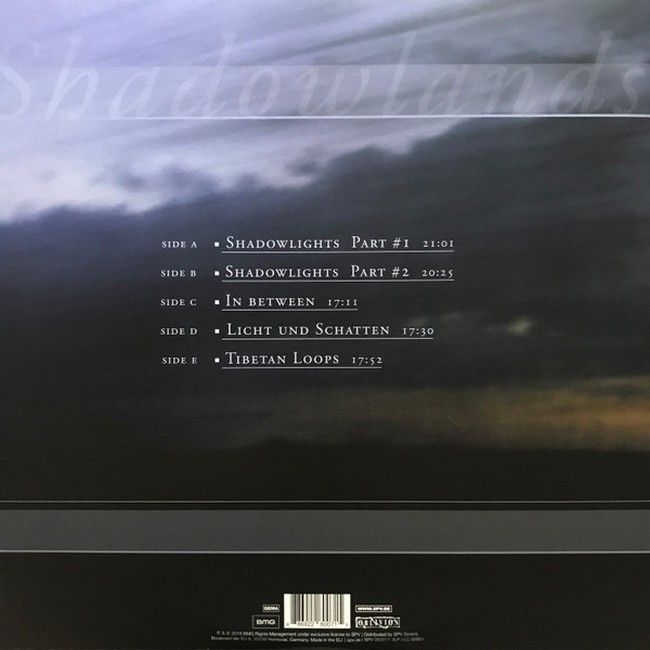 Klaus Schulze – Shadowlands (3LP, Album, Reissue, Stereo, Single Sided, Etched, Vinyl)